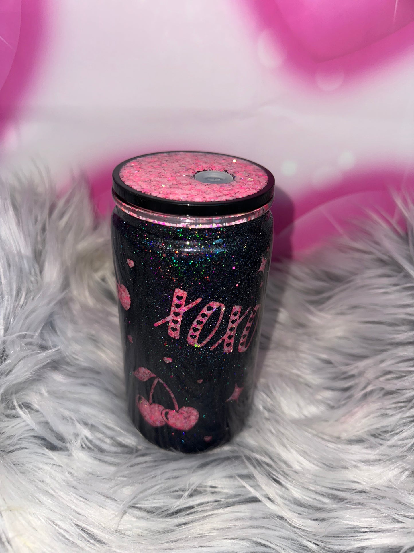 16oz XOXO peekaboo snowglobe